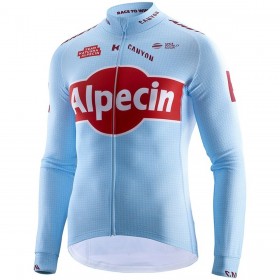 Completo Maglia ML + Pantaloncino con bretelle ML 2019 Team Katusha Alpecin N001